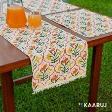 Yellow and red~Table Runner Set